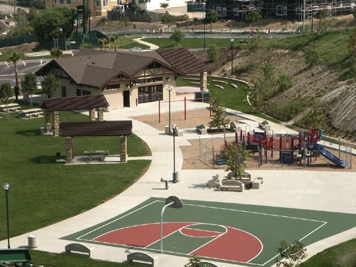 Aerial View of Discovery Well Park